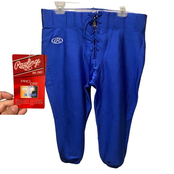 NWT Rawlings pro dri F4535 blue football pant sz XL - Picture 1 of 8